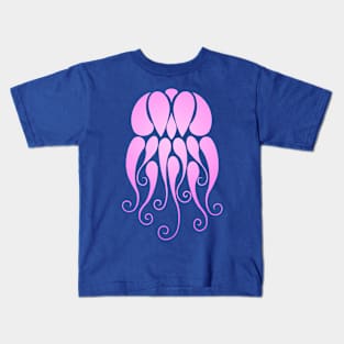 Pink Jellyfish Kids T-Shirt